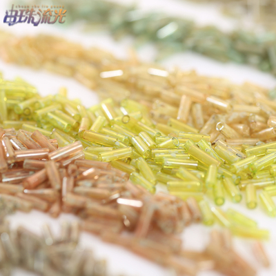6mm长管珠捷克毕加索欧洲色DIY