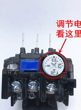 三菱热过载继电器TH-N12KP 5.2-8A 7-11A 9-13A 过载保护 TH-N12