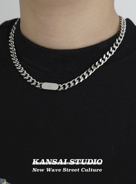 太钢古巴项链女情侣男生项链手链