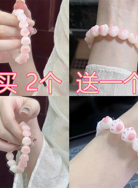 情侣手串仿菩提根手链绕指柔盘玩