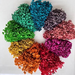 永生花A级木绣球花材料40g克diy包手伴礼盒填充物花瓣玻璃罩材料