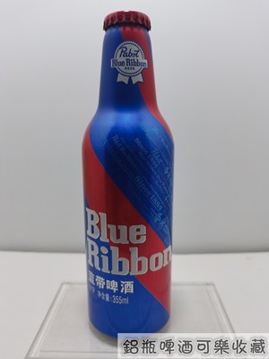 蓝带 啤酒  铝瓶 BLUE 啤酒355ML   收藏 有磕碰 1瓶