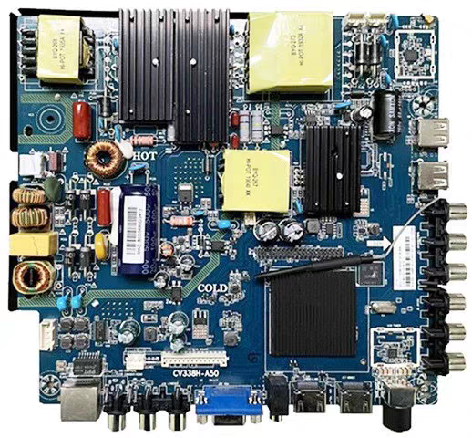 原装金锐显CV338H-A50安卓网络驱动板 42-60寸屏三合一主板