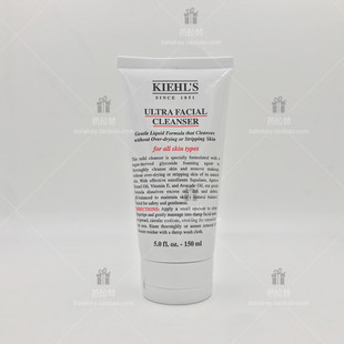 契尔氏 Kiehls科颜氏高保湿 洁面啫喱150ml清洁温和洗面奶补水滋润