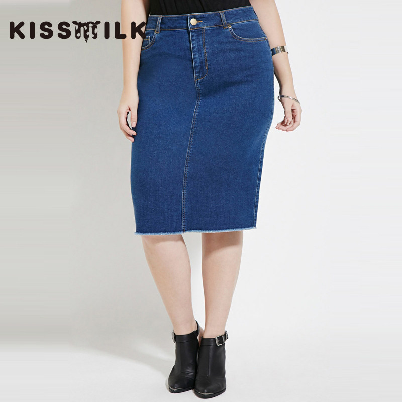 Large Women's wear Cold By age mm Mid length version Step Skirt cowboy skirt Short skirtin the Women's clothing/Boutique , Large size women  category - from Buy2taobao.com to provide professional Taobao agent buy service