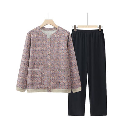 妈款春秋薄外套女中老年人