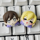 键帽 树脂机械键盘二次元 樱兰高校男公关部 藤冈春绯须王环个性