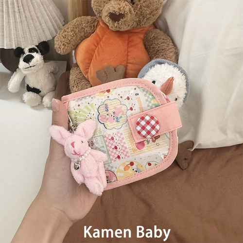 创意零钱包女生可爱闪粉迷你耳机包儿童硬币收纳小卡包ins风学生