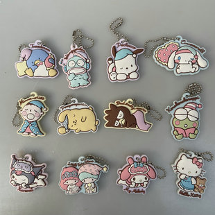 正版散货 SANRIO三丽鸥周边 kitty大口仔食玩橡胶挂件钥匙扣