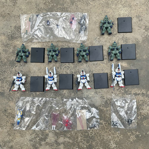 正版散货食玩高达模型摆件