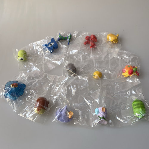 正版散货迪s尼中号叠叠乐系列7tsum tsum硬坨公仔摆件叠叠乐场景