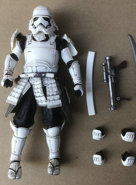 外贸散货星球大战SIC 名将轻足暴风兵白兵克隆人可动手办摆件现货