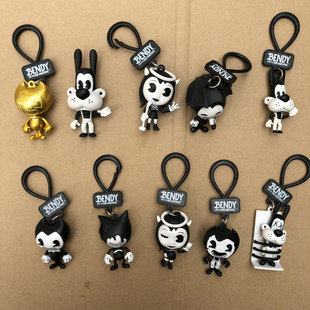 正版散货班长迪与墨仔水机器 多款人偶挂件手办模型公仔 摆件景品