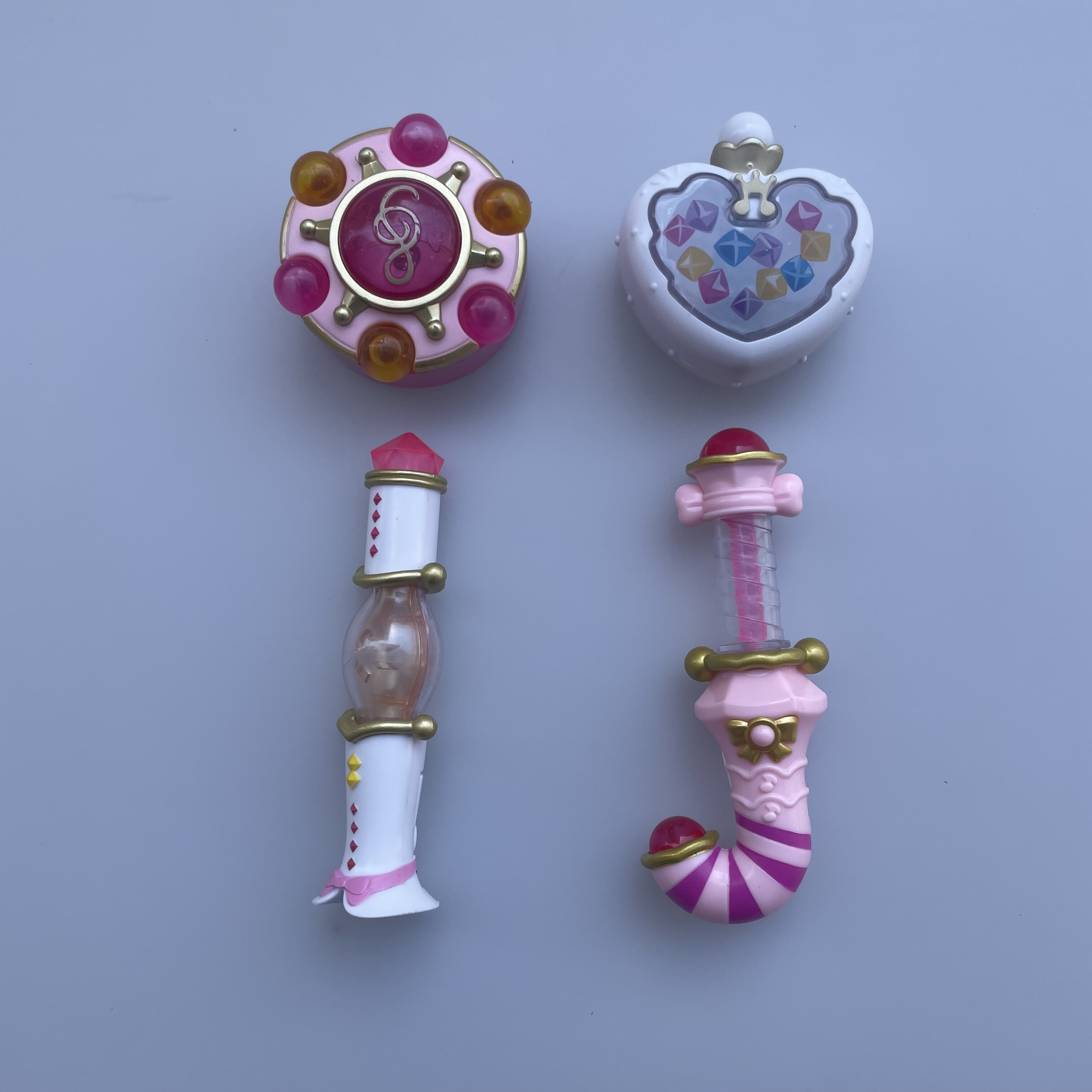 正版散货 万代 光之美少女 DOREMI 25周年发光变身器扭蛋玩具礼物