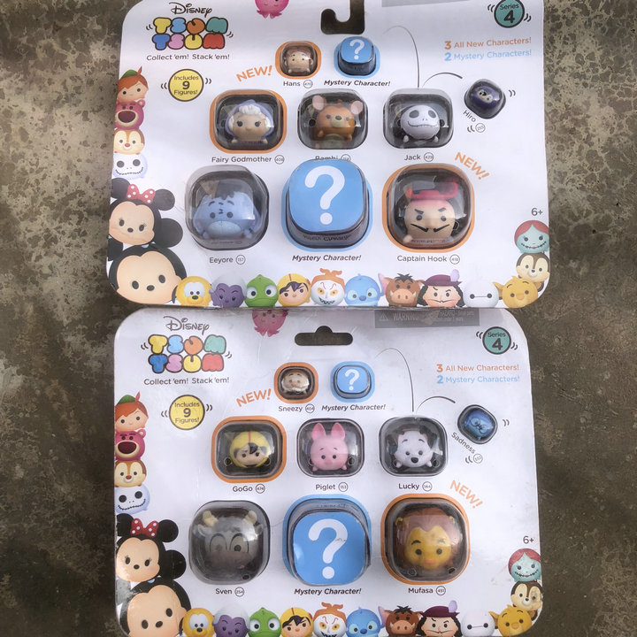 正版散货 TSUM 叠叠乐 祁耳驴 粉红小猪 大号中号小号 摆件