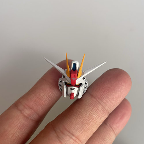 正版散货 自由高达1/100头雕补件模型