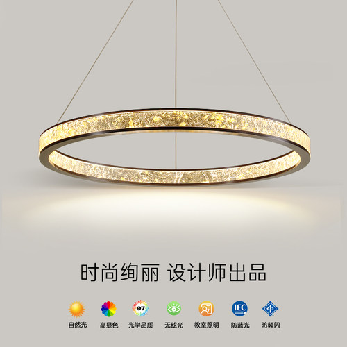 2025新款意式极简客厅吊灯现代简约大气轻奢高级感大厅主灯