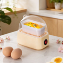 小型迷你蒸蛋器家用多功能宝宝辅食蒸煮鸡蛋机1人早餐神器上班族