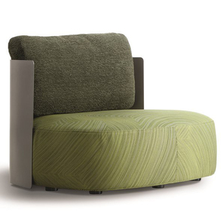 2026年意大利弗洛皮埃尔扶手椅 五金靠背单人双人沙发 软包吧椅凳