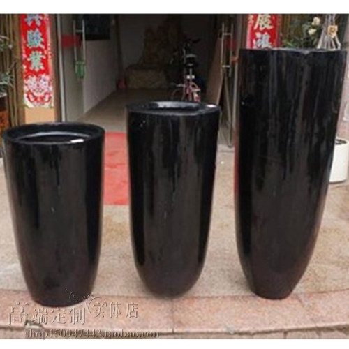 玻璃钢三件套花盆花瓶花器定做颜色规格面料可定制经典创意时尚家