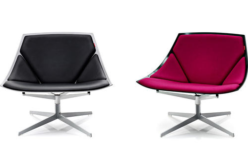 Lounge Chair玻璃钢空间椅 休闲 洽谈接待扶手椅异形菱形定做家具