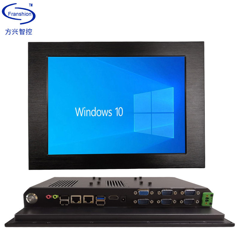 12.1寸平板电脑 嵌入式工控一体机 触控屏i3/i5/i7电容触摸显示屏