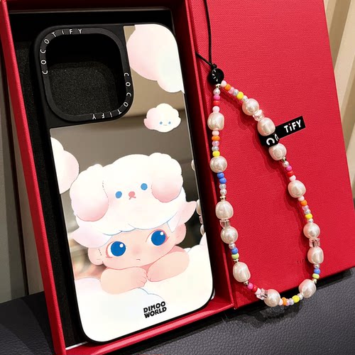 C家DIMOO WORLD云宝宝适用iphone16手机壳15proma17x苹果14pro磁吸MagSafe镜面13卡通12可爱17日韩plus