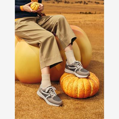 Pansy盼喜日本女鞋轻便百搭小蛮腰休闲运动鞋2025年秋季新款4258