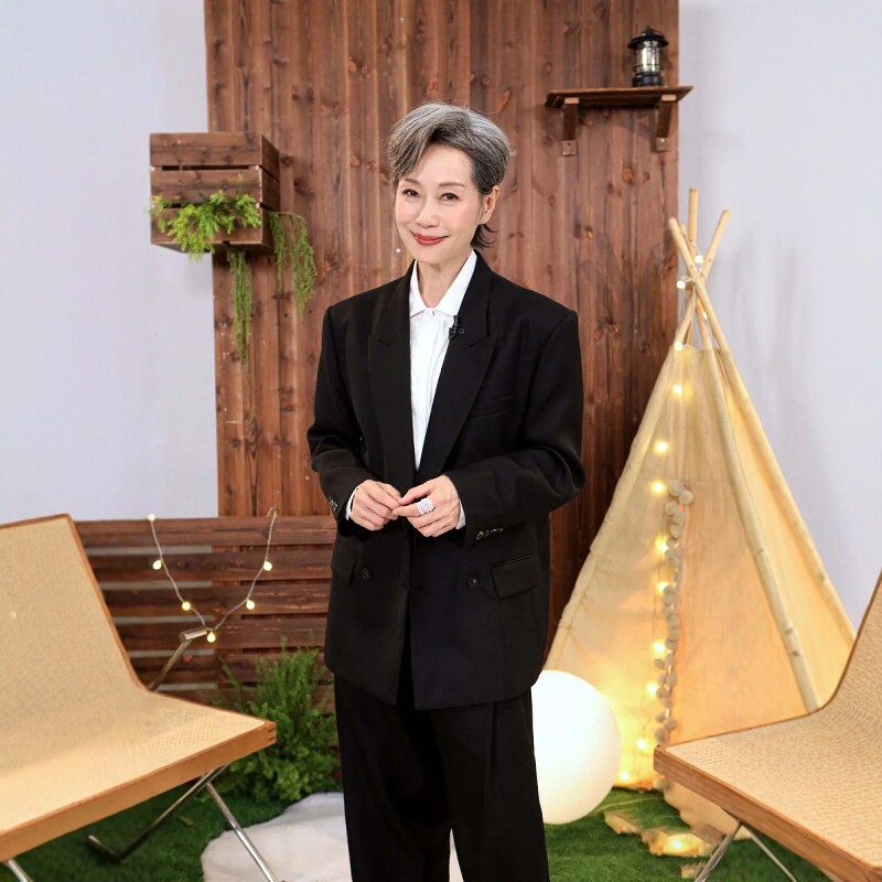 高级私人定制明星叶童同款经典黑色羊毛西装外套职业通勤正装女