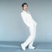 白色纯羊毛西装 中长款 套装 女修身 帅气时髦大气 裤 高级定制叶童同款