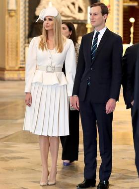 高级定制伊万卡同款白色套装女裙高级感端庄大气时尚优雅气质秋季