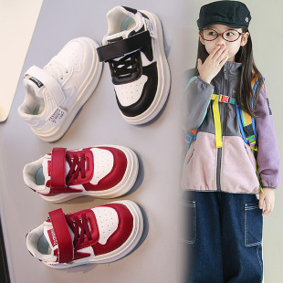 年上新男童中小童运动鞋 小白鞋 女童休闲 儿童学院风开学季 优选新款