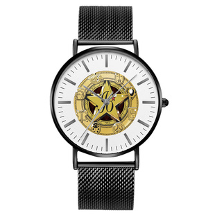 JOJO的奇妙幻冒险空条承太郎二次元手表 个性小众动漫石英腕表