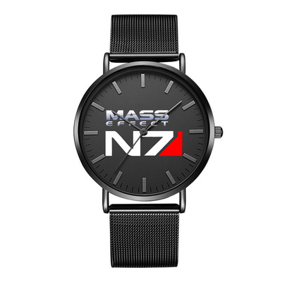 MASS EFFECT 质量效应N7手表腕表 个性防水石英手表