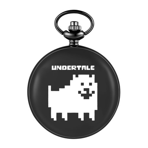 传说之下sans周边怀表 undertale波动狗主题挂件
