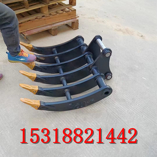 徐工60三一75挖机多齿翻地耙 除草耙子神器 搂垃圾定制呢重工直销