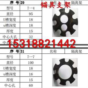 15.2锚索架线环/扩张环/紧箍环隔离架/锚索对中支架 支撑钢绞线用