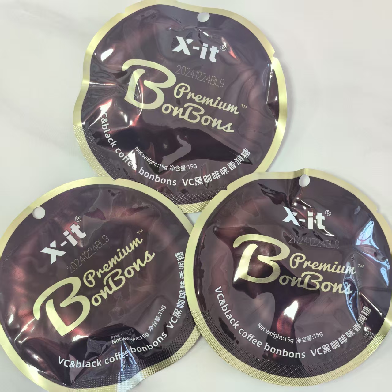 VC黑咖啡味润喉糖咖啡糖