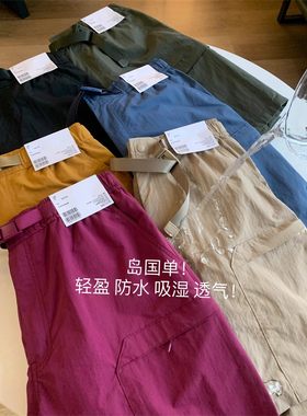 高腰other/其他五分裤短裤