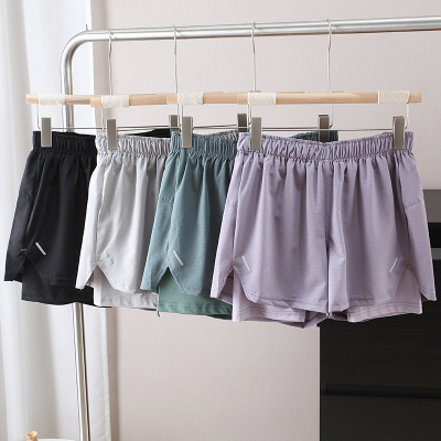 大厂订单！二合一防走光轻薄透气户外速干健身跑步运动短裤女夏