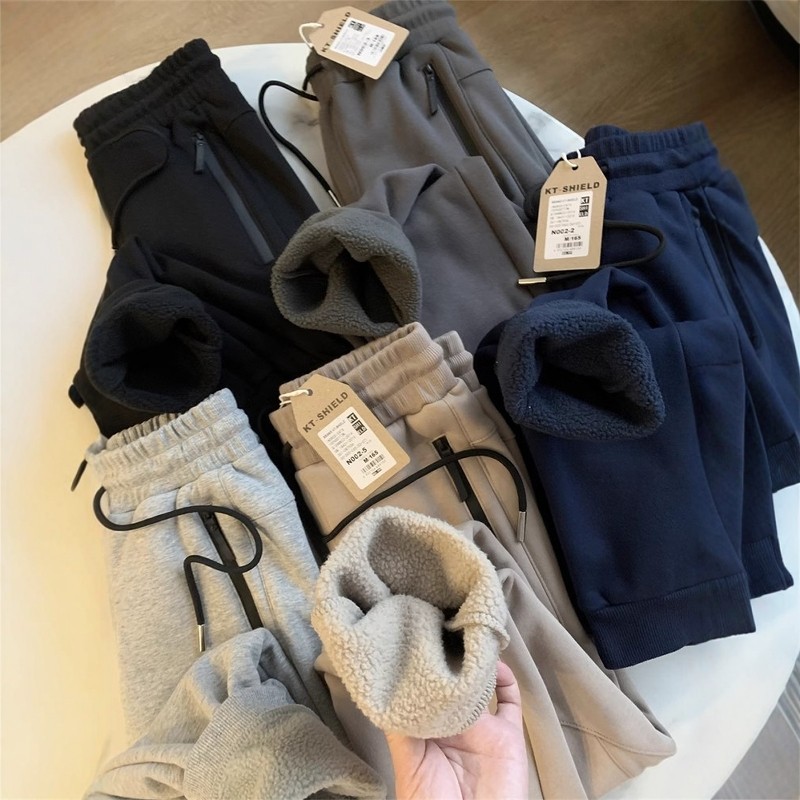 松紧腰UXINYIHUI长裤直筒型