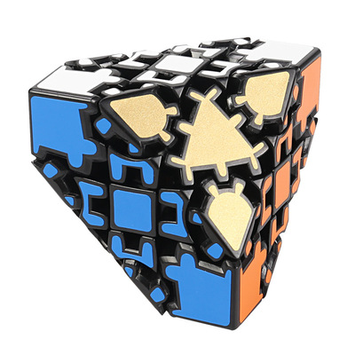 蓝蓝六轴切角齿轮三阶魔方儿童益智玩具异形 Gear Truncated Cube