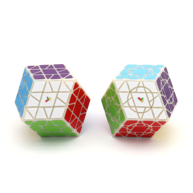 魔方吧mf8三层转面菱形12面魔方魔中魔疯狂带圈原色益智玩具异形