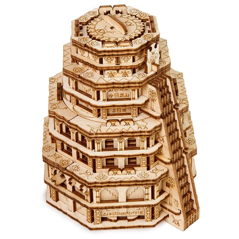 任务塔QuestTower木质机关盒