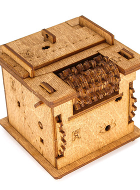 iDventure薛定谔的猫Schrodinger's Cat木质解谜机关盒益智Puzzle