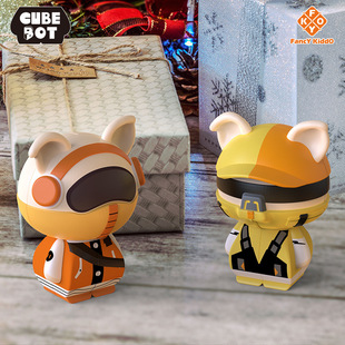 梵思奇酷宝魔方二阶捆绑儿童金鹰卡通潮玩猪异形手办益智玩具礼物