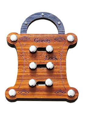 Siebenstein-Spiele重力锁Gravity Lock木质益智烧脑解谜玩具谜题