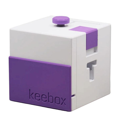 Keebox Purple紫色顺滑发现益智烧脑3D打印Puzzle机关盒解谜玩具