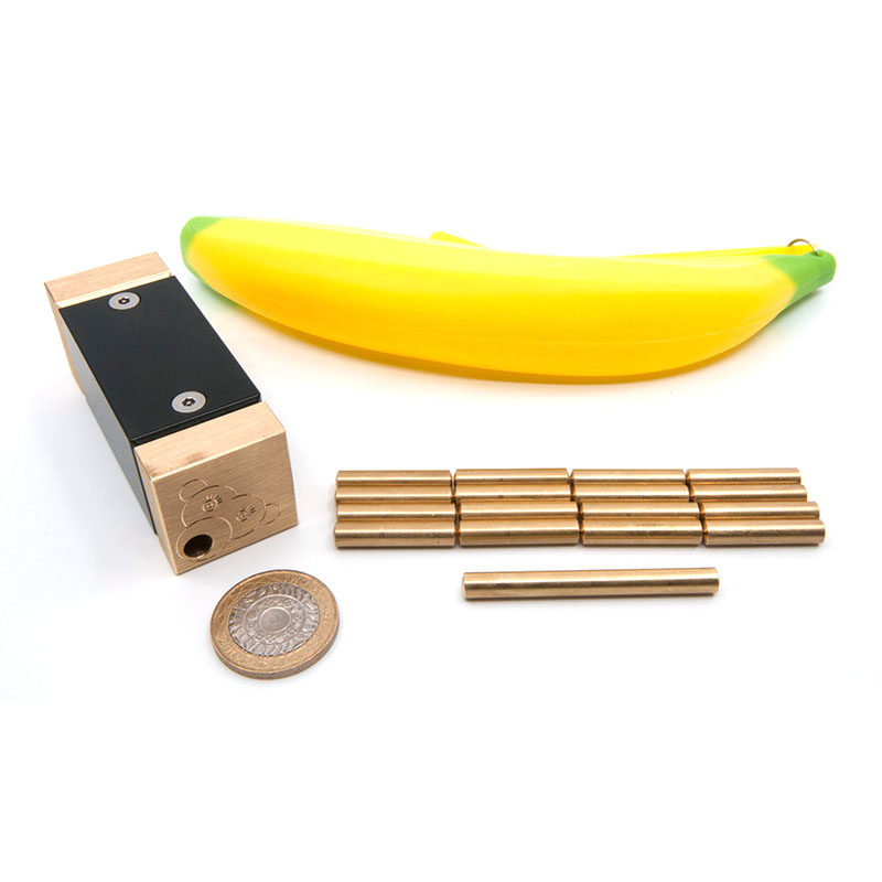 Two Brass Monkeys喂食猴子Feed The Monkey金属益智烧脑解谜玩具