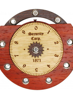 Siebenstein-Spiele机关锁Lock 64 木质益智烧脑玩具高难度Puzzle